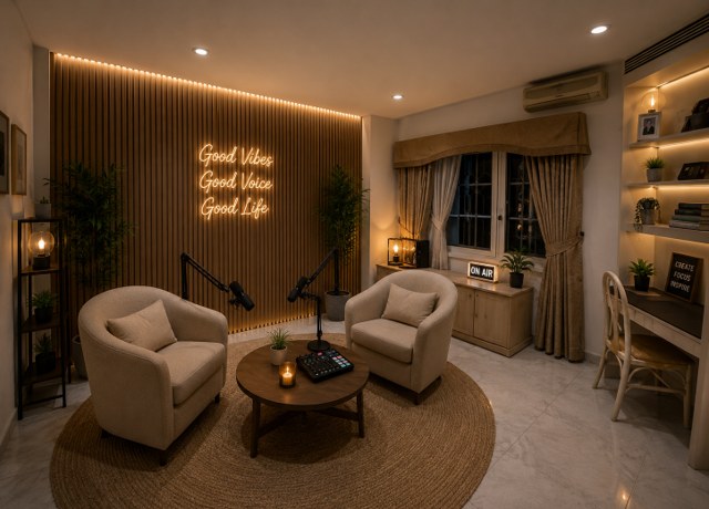 The Podcast Room at Rhumb Studio